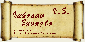 Vukosav Šuvajlo vizit kartica